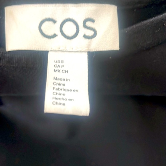 COS ASYMMETRIC MIDI DRESS S - Picture 4 of 4